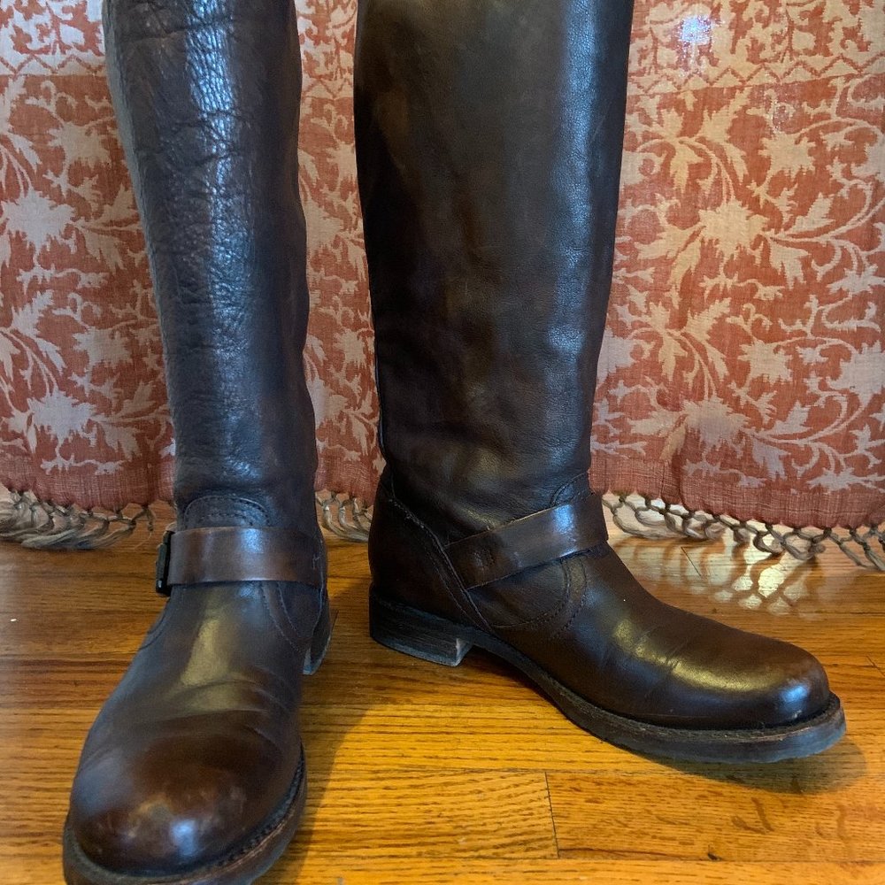 Frye Engineer style boots